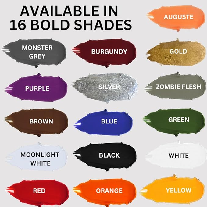 Mehron Makeup Color Cups | Stage, Foundation, Face Paint, Body Paint, Halloween | Face Paint Makeup | Greasepaint .5 oz (14 g) (Clown White)