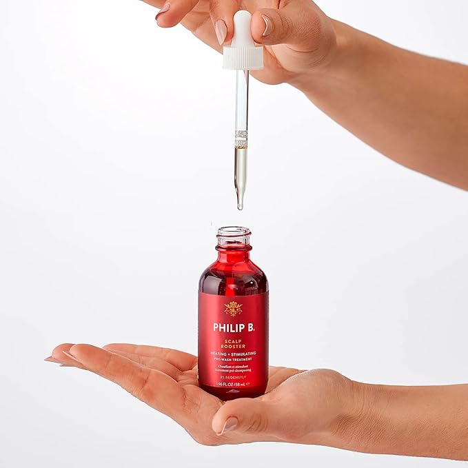 PHILIP B. Scalp Booster Pre-Wash Treatment - With 3% Redensyl for Fuller Looking Hair