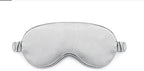 Women Imitated Silk Sleeping Mask Travel Eye Patch (Grey)
