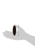 ZEUS Pocket Beard & Mustache Brush for Men, Travel Size Beard Brush, Firm Boar Bristles (Made in Germany) N91