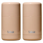 Saltair Skincare Deodorant - Aluminum-Free Deodorant for Women with Long Lasting Odor Protection Zinc and BHA. Refillable Stick, Suitable for Sensitive Skin, 2 Pack Santal Bloom Scent