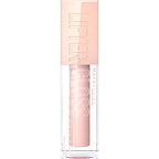 Maybelline Lifter Gloss, Hydrating Lip Gloss with Hyaluronic Acid, Ice, Pink Neutral, 0.18 Ounce