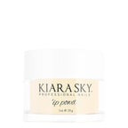 Kiara Sky Long Lasting Nail Dip Powder Yellow Tones 1 oz, White Peach