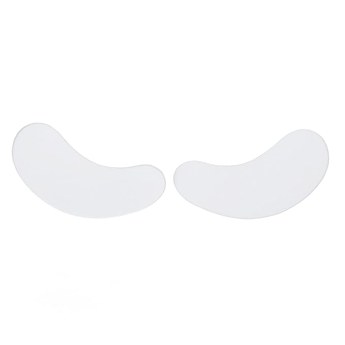 50pcs Eyelash Pads, Gel Lash Pads Under Eye Hydrogel Eye Pads for Eyelash Design, Individual Packing Eyelash Patch for Woman Beauty