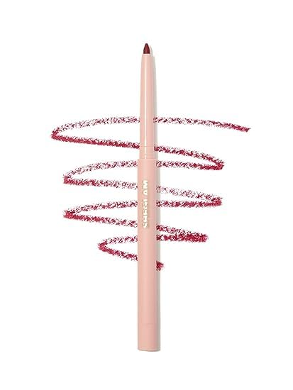 SHEGLAM Lip Liner Creamy Matte Pencil High Pigment Not Easy to Fade Silky Smooth Matte Contour Tint Lip Makeup-Crimson