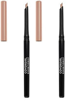 COVERGIRL - Exhibitionist All-Day Lip Liner, Retractable Tip, Easy application, Smudge, Transfer, Mask - Proof, 100% Cruelty-Free (Pack of 2)