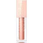 Maybelline Lifter Gloss, Hydrating Lip Gloss with Hyaluronic Acid, High Shine for Plumper Looking Lips, Stone, Rosey Neutral, 0.18 Ounce