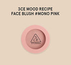 3CE NEW Mood Recipe Face Blush Style Nanda 3 Concept Eyes (Season 2) (Mono Pink)