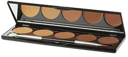 Jolie Ultra Blendable 5 Shade Cream Contouring & Highlighting Palette (Dark)