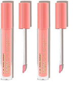 L.A. COLORS High Shine Shea Butter Lip Gloss, Baby Cakes, 0.14 Ounce (Pack of 2)