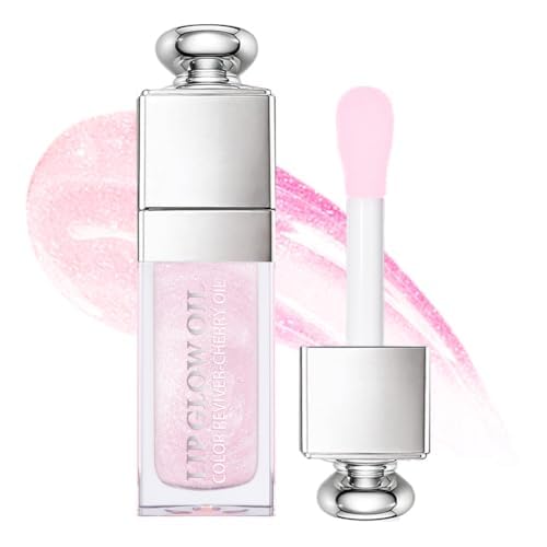Plumping Lip Oil,Hydrating Gloss Tinted Lip