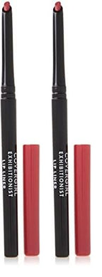 COVERGIRL - Exhibitionist All-Day Lip Liner, Retractable Tip, Easy application, Smudge, Transfer, Mask - Proof, 100% Cruelty-Free (Pack of 2)