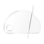 Set of 2 Semicircle Acrylic Makeup Palette