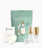 Xtreme Lashes Extend Your Beauty Rituals - Eye Treatments Kit - Lash Extension Safe, includes Serum, Under Eye Gel Patches, Cleanser, and Cosmetic Sponges