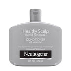 Neutrogena Healthy Scalp Rapid Renewal Conditioner with Pea Protein & UV Damage Protecting for Strong Healthy-Looking Hair, White, Unscented, 12 Fl Oz