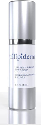 Trilipiderm Natural Lifting & Firming Eye Creme hydrating, healthy eye treatment for fine lines