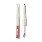SHEGLAM 2-In-1 Lip Rules Liner & Gloss Pen Long Lasting Plumping Perfect Lip Combo Makeup Set-Case X Case