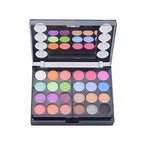 Eyeshadow Palette Makeup Palette 33 Bright Colors Matter and Shimmer Lip Gloss Blush Brushes Cosmetic Makeup Eyeshadow Highly Pigmented Palette
