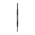 Morphe Micro Dual Eyebrow Pencil - Dual-Ended Brow Pencil Featuring a Retractable, Ultra-Precise, Pointed Tip - Richly Pigmented, Smooth-Gliding, Long-Lasting Wax Formula - Almond (0.003 oz)