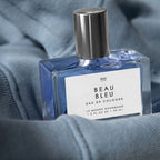 Le Monde Gourmand Beau Bleu Eau de Cologne - 1 fl oz (30 ml) - Unisex, Woody, Citrus, Musky Perfume Notes