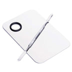 Stainless Steel Cosmetic Makeup Palette, Professional Cosmetic Mixing