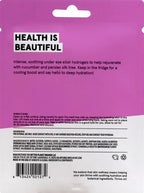 Acure Radically Rejuvenating Under Eye Hydrogel Mask, Provides Anti-Aging Support, & Silk Tree, Purple, Cucumber, 0.236 Fl Oz (Pack of 2)