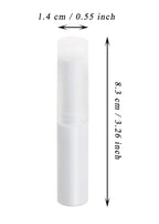 0.14oz Empty Flavored Lip Balm Container Supplies,