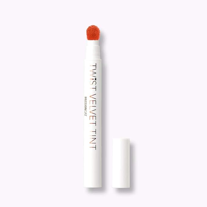 Long Lasting Lip Stain for Lips and Cheek Tint | High Pigment Color | lightweight Matte Finish | Weightless | Full Coverage | Twist Velvet Tint #9 (No.9)