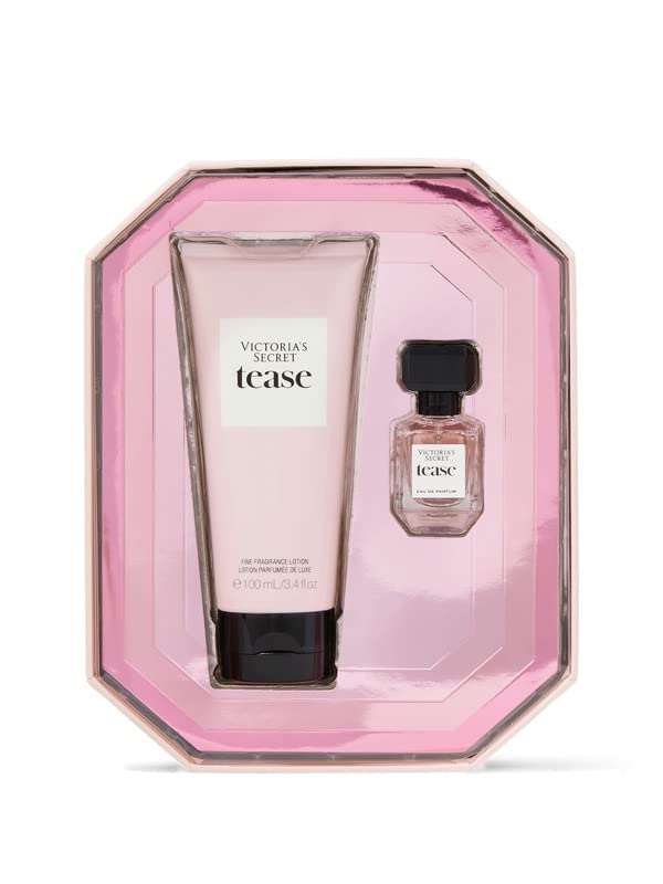 Victoria's Secret Tease Mini Fragrance Duo Gift Set, Eau de Parfum & Travel Lotion