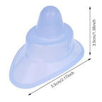 Soft silicone reusable eye wash