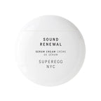 SUPEREGG Sound Renewal Serum Cream: For a fresh, luminous complexion. Nourishing serum cream with Panthenol and EGCG. 60 ML / 2 FL OZ