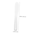 Beaupretty 10pcs Tool Stick White Makeup Silicone Makeup Spatula Mini Silicone Spatula Silicone Stirring Tools Spatulas Cosmetic Long Spatula Barber Film Stick Face