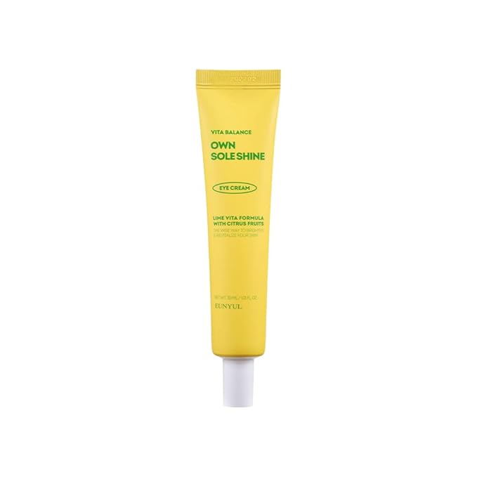 EUNYUL Vita Balance Own Sole Shine Eye Cream [1.01 fl.Oz / 30ml] Vitamin C Eye Cream, Korean Cosmetics, Korean Skin Care