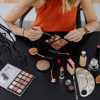 Makeup Palette Stainless Steel Cosmetic Palette 6-well