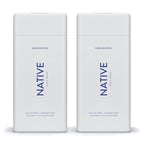 Native Body Wash for Men & Women, Seasonal | Sulfate, Paraben, and Dye Free, with Naturally Derived Clean Ingredients Leaving Skin Soft and Hydrating, Unscented 18 oz - 2 Pk