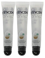 Cherimoya (3Pack) MAX Makeup Lip Polish Coconut Oil Clear Gloss
