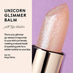 Winky Lux Glimmer Balm, pH, Color Changing Lipstick and Tinted Lip Balm, Vegan & Cruelty Free Lip Balm, Hydrate & Plump, Sheer Pink Lipstick, Unicorn & Rose