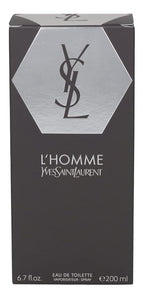 Yves Saint Laurent L'homme Eau de Toilette Spray for Men, 6.7 Ounce, Multicolor