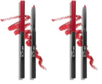wet n wild Lip Liner Perfect Pout Matte Retractable Gel Lip Liner Pencil, Red The Scene (Pack of 2)