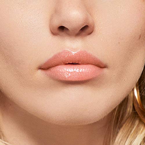 Rimmel Stay Glossy Lip Gloss - Non-Sticky and Lightweight Formula for Lip Color and Shine - 120 Non-Stop Glamour, .18oz
