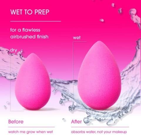 Beautyblender® | Nova Beauty Blender Makeup Sponge, Super-Soft Foam Easily Blends Foundations, Powders & Creams, Made in USA, Reusable, Washable, Streak Free Application, Vegan, Cruelty Free