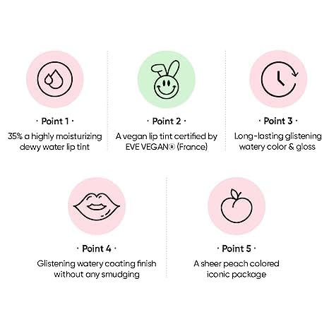 Amuse SEOUL DEW TINT 08 DEW ROSE | glossy,