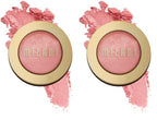 Milani Baked Blush - Dolce Pink (0.12 Ounce) Cruelty-Free Powder Blush - Shape, Contour & Highlight Face for a Shimmery or Matte Finish (Pack of 2)