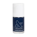 Olive & June Long Lasting Nail Polish | Plump Gel-Like Finish No Lamp Needed | Lasts up to 10 days | Salon-Quality Color at Home | 15-Free Vegan Cruelty-Free, Chip-Resistant Shine | Ack, a shark Navy