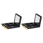 Empty Makeup Palette 2PCS Eyeshadow Makeup Palette