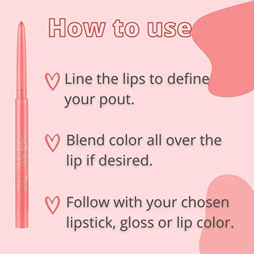 Flower Beauty Petal Pout Lip Liner - Smooth Pigment