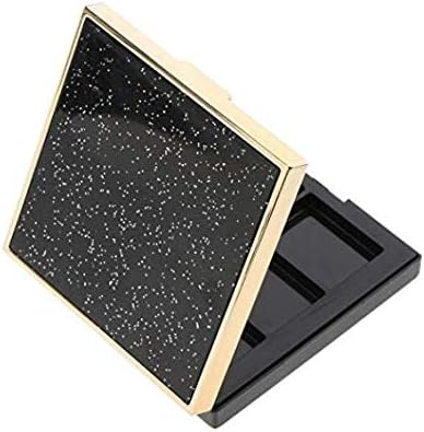 5 Girds Empty Palette Box Eyeshadow Powder Blush Lipstick Makeup Case Highlighters Container Mirror Inside Homemade Eye Shadow Empty Boxes for Women Girls To Use Makeup