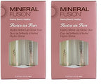 Mineral Fusion Twice As Fun, Hydro-Shine Lip Gloss Duo (Pack of 2)