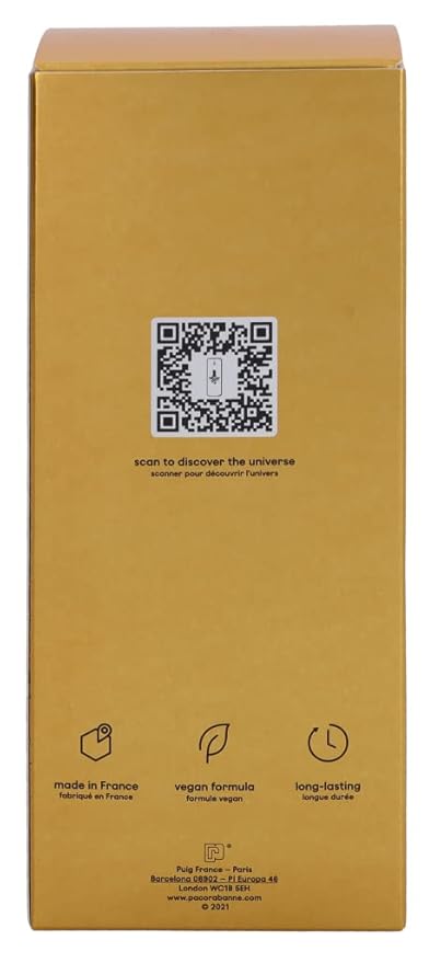 Paco Rabanne 1 Million Parfum Men Parfum Spray 3.4 oz