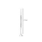 4 Pieces Makeup Spatula Cosmetics Mixing Spatula Stainless